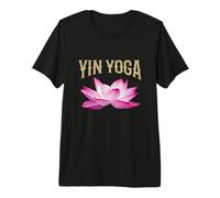Yin Yoga Instructor/Yin Yoga Principiante/Diseño de Fuente Moderno Camiseta Premium