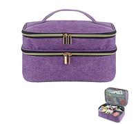 YINA Caja Organizadora de Kit de Costura | Estuche y Cesta de Almacenamiento para Suministros y Accesorios