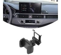 YinanIutos Soporte de teléfono móvil para Audi A4 / A5 / S4 / S5 B9 2017 - 2025 - 4 modelos a elegir (abrazadera/soporte magnético/carga inalámbrica) - Ajuste perfecto con ventilación (A/abrazadera