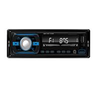 Yinchus Luces de Colores para Coche Radio Autoradio Receptor EstéReo FM Aux 12V In-Dash 1Din Bluetooth Reproductor Multimedia MP3