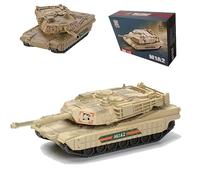 YINcrinx M1A2 Tank Building Blocks, US Main Battle Tank Military Construction Toys, Military Model Building Blocks, Kids Toys, Military Battle Tanks Hobby Collectibles