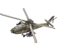 YINcrinx Maqueta de helicóptero Apache, coleccionista de maquetas, Juguetes coleccionables para niños, Bloques de Aviones de Combate, decoración de Mesa, Juguetes empaquetados.