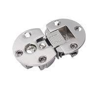 YindiMister 2 Piezas Bisagras Abatibles Bisagras de Puerta Bisagras de Armario Bisagras para Mesa Plegable de Aleación de Zinc con Cierre Silencioso Adecuadas, 6.5 Cm X 4 Cm