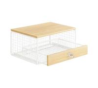 YindiMister Cajón de Almacenamiento de Cápsulas de Café Organizador de Almacenamiento de Cápsulas de Café Soporte para Cápsulas de Espresso para El Hogar, Blanco, tal como se describe