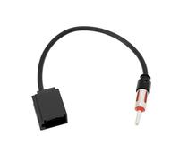 YINETTECH 1 adaptador de antena de radio de coche ISO para antena estéreo compatible con Volvo S40 S60 S70 S80 V70 XC70 V40 Antena negra
