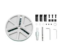 YINETTECH 1 Juego de Cortador Circular de Sierra de Corona Broca de Núcleo Herramientas de Corte para Carpintería Abridor de Agujeros para Orificios de Faros Orificios de Paneles