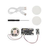 YINETTECH 1 juego de módulo de sonido MP3 de 8 MB con puerto USB-C para tarjetas de felicitación, proyectos de manualidades