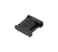 YINETTECH 1 paquete de 4 pines LCD táctil Flex FPC conector Socket Clip Flip Lock compatible con Nintendo New 3DS XL