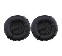 YINETTECH 1 Par de Almohadillas de Repuesto Compatible con Plantronics Blackwire C320 Auriculares USB de Cuero Proteico Almohadillas de Repuesto para Auriculares Accesorios Negro