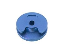 YINETTECH 1 tapa para joystick de metal, botones de repuesto, analógica, compatible con Nintendo 3DS 2DS XL LL Blue Metal Thumbstick Grip