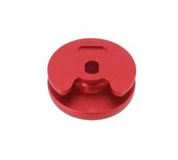 YINETTECH 1 tapa para joystick de metal de repuesto analógica compatible con Nintendo 3DS 2DS XL LL agarre de metal rojo