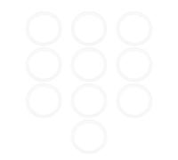 YINETTECH 10 Pcs Correas de Carga para Máquina de Datos V00013500A (10 X 12 X 1 Mm) Compatible con Tascam DA-30 MkII DA-40