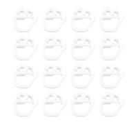 YINETTECH 100 Ganchos para Cortinas Blancos 701.886.83 Compatible con IKEA KVARTAL El Sistema de Rieles