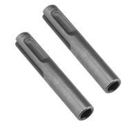 YINETTECH 2 adaptadores de broca SDS a vástago hexagonal de 1/4 pulgadas, adaptador de broca de conversión magnético para herramientas de perforación de martillo SDS, 60 mm