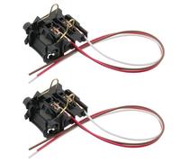 YINETTECH 2 adaptadores de cableado para faros delanteros H7 de haz bajo, compatible con Ford Focus 2 MK2, compatible con Focus 3 MK3 con cable de 20 cm de longitud, color negro