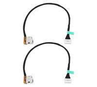 YINETTECH 2 Conectores de Alimentación de CC para Puerto de Carga con Cable Conector de Base de Alimentación Compatible con HP Shadow Elf 4Pro 16-A 16-A0032DX