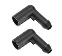 YINETTECH 2 Conectores de Manguera para Lavaparabrisas de Coche 13171805 13257350 1452941 Compatible con Vastra H/Corsa D/Zafira B Adaptador de Boquillas de Manguera para Lavaparabrisas
