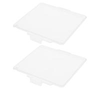 YINETTECH 2 Cubiertas Transparentes para Pantalla LCD Compatible con Nikon D800 D800E Y D810 BM-12