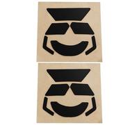 YINETTECH 2 Juegos de Alfombrillas de Ratón Bluetooth Compatible con Logitech MX518 V1 MX500 MX510 MX700 MX900 Color Negro