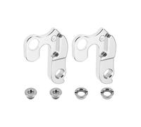 YINETTECH 2 Juegos de Ganchos para Desviador de Bicicleta Patilla de Cambio de Cambio Trasero 206375 Compatible con Scott Compatible con Aspect Compatible con Atacama Silver