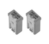 YINETTECH 2 Piezas Fusibles de Cartucho Ranurados de 15 Amperios Y 32 V Cartucho en Miniatura con Terminales Hembra para Terminales Macho de 2,8 Mm para Camión Compatible con Ford