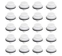 YINETTECH 20 clips de plástico para moldura de puerta, clip de moldeo de arco de rueda con junta LR028939 compatible con Range Rover Sport L49