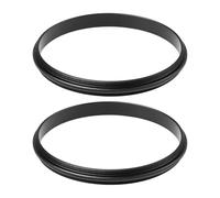 YINETTECH 2pcs Anillo Inversor Macro 62 mm a 62 mm Macho a Macho de Aleación de Aluminio para Fotografía Macro