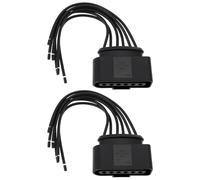 YINETTECH 2X Kit de Reparación de Conector de Coche de 6 Pines 1J0973726 Compatible con VW Compatible con Audi