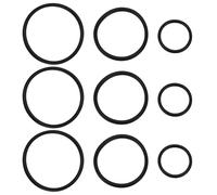 YINETTECH 3 Sets Correas de Caucho de Nitrilo para Alimentación de Potencia de Accionamiento Correas de Repuesto para Torno Compatible con Emco Unimat 3 Y 4 Color Correas Transmisión de Torno