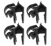 YINETTECH 4 Clips de Cierre para Varilla de Soporte de Capó Compatible con Ford Escort Mk3 RS Turbo Color Negro