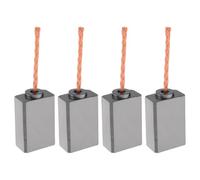 YINETTECH 4 Escobillas de Carbón para Motor de Soplador de Hojas de 12 A 5,7 X 9,8 X 16 Mm Compatible con Black & Decker LH4500 Leaf Hog