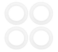 YINETTECH 4 Piezas de Tapón Emergente para Lavabo de Bañera Junta de Arandela de 43,5 X 28,5 Mm Junta de Anillo de Silicona Sello de Drenaje de Piso para Lavabo Se Adapta A Tapones de Lavabo