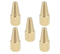 YINETTECH 5 Boquillas para Pistola de Soldadura de Acetileno H01-2 N.° 1 0,5 Mm Aptas para Soldadura de Tuberías Y Joyería.