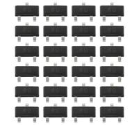 YINETTECH 50 amplificadores de conmutación de transistores BC807 BC817 SOT23 de baja potencia, circuito electrónico de comunicación de microondas, circuito de carga