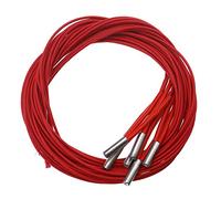 YINETTECH 6 calentadores de cartucho de 24 V de voltaje 40 W de potencia de 6 x 20 mm con cable de 1 m, tubo de calefacción de un solo cabezal para impresora 3D