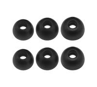 YINETTECH 6 Piezas Auriculares de Espuma Viscoelástica de Repuesto Compatible con Jabra Elite 75t 65t Auriculares Accesorios de Almohadillas para Los Oídos de Espuma Viscoelástica Negro