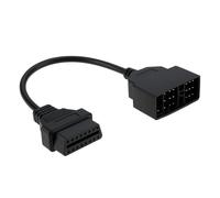 YINETTECH Cable Adaptador Convertidor OBD1 de 22 Pines A OBD2 de 16 Pines Compatible con Toyota Y Compatible con Mazda.