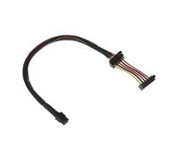 YINETTECH Cable de alimentación HDD de dos SATA de 15 pines a mini 6 pines, compatible con componentes de la serie Dell Inspiron 3653 3650 3660 3667 3668 3670