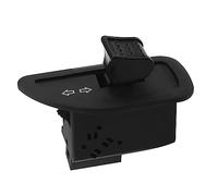 YINETTECH Interruptor de señal de Giro de 3 Pines Compatible con Piaggio Compatible con Aprilia Motocicleta Scooter Accesorios de Repuesto Negro