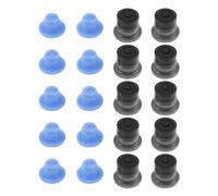 YINETTECH Juego De 10 Juntas De Válvula Neumática Extrusora Ecas04 Cabezal Conector De Válvula Neumática Extrusora Accesorios De Impresora 3D Compatible con VORON