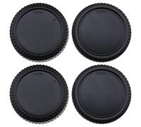YINETTECH Juego de 2 tapas de cuerpo delantero y tapa de lente trasera compatible con cámara DSLR Fuji X Mount X-T4 X-T3 X-T2 X-T1 X-T30 X-T20 X-T10 X-H1 X-T200 X-T100 X-PRO 3