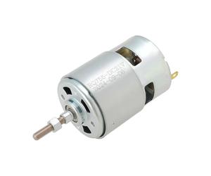 YINETTECH Motor con Escobillas 755 Motor de CC 755 Motor con Escobillas de CC de 21 V Motor de Par Grande con Eje Largo para Cortadora de Césped de 21 V