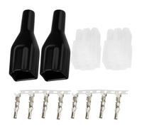 YINETTECH Paquete de 2 Juego de Terminal de Enchufe de Alimentación 6 Pines OEM kw2000a Compatible con Kenwood ts-50 ts-120 ts-130 ts-140