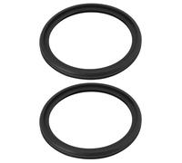 YINETTECH Paquete de 2 Juntas para Tuberías de Descarga Juntas para Tuberías de Drenaje de Cisterna Oculta Juntas para Inodoro Compatible con Geberit Tuberías de Descarga de 90 Mm 387.282.00.1