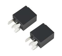 YINETTECH Paquete de 2 relés intermitentes de 4 pines de 12 V V40-71-0006 1019938 46446542 compatible con Alfa Romeo compatible con Chrysler