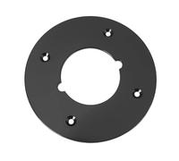 YINETTECH Placa base de enrutador eléctrico, placa base redonda de plástico compatible con Makita 3612/3612C router eléctrico 413024-1 912112-6