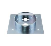 YINETTECH Placa de montaje de calentador diésel de 40 mm de alto, placa de montaje de acero inoxidable para calefacción auxiliar de aparcamiento