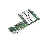 YINETTECH Placa Lectora de Tarjetas SD Puerto de Carga Puerto de Carga USB Lector de Tarjetas Dock Compatible con Lenovo Tab M10 HD TB-X505 X505F X505L 10.1 Verde