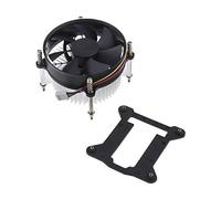 YINETTECH Ventilador silencioso de refrigeración de CPU con disipador de calor, compatible con Intel I3 I5 LGA 1150 1155 1156-3W 2200 RPM