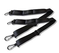 yinfente 2 correas de hombro de repuesto acolchadas universales ajustables con ganchos para laptop, violín, violín, violonchelo